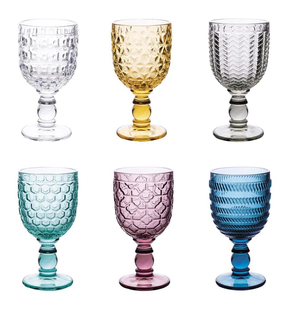 Géométries Set de 6 gobelets Ass 310 ml