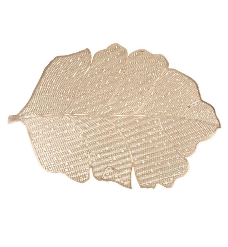 Set de 6 sets de table Leaf - Doré