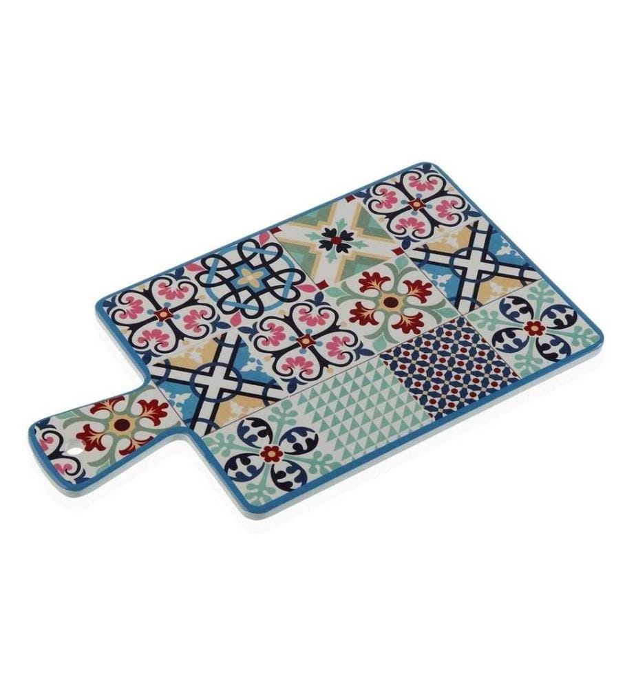 Dessous de plat Versa Bleu Carrelage Céramique Dolomite (25 x 36 cm)