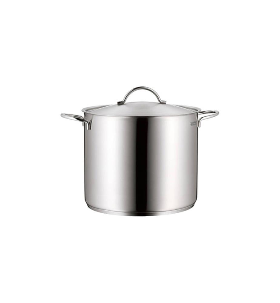 Marmite avec Couvercle en Acier Inoxydable, Ø 28 cm