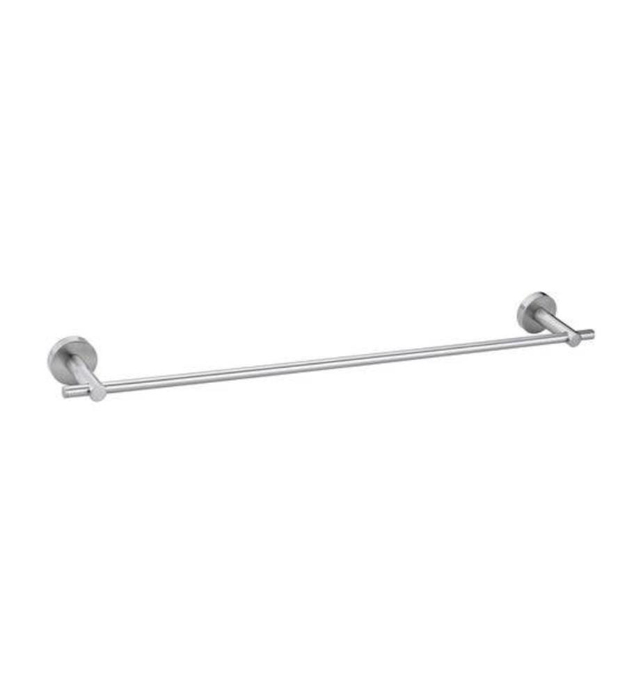 Porte-serviettes 1 barre fixe - Argenté