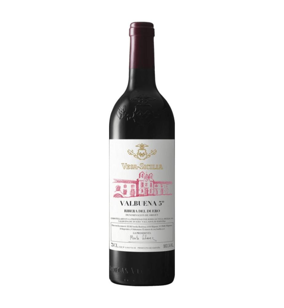 6x Vega Sicilia Valbuena 5 2018 - 75 cl