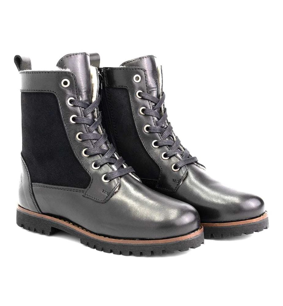Bottines à Lacets Ask - Noir