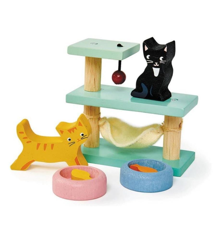 Maison de poupées Chats