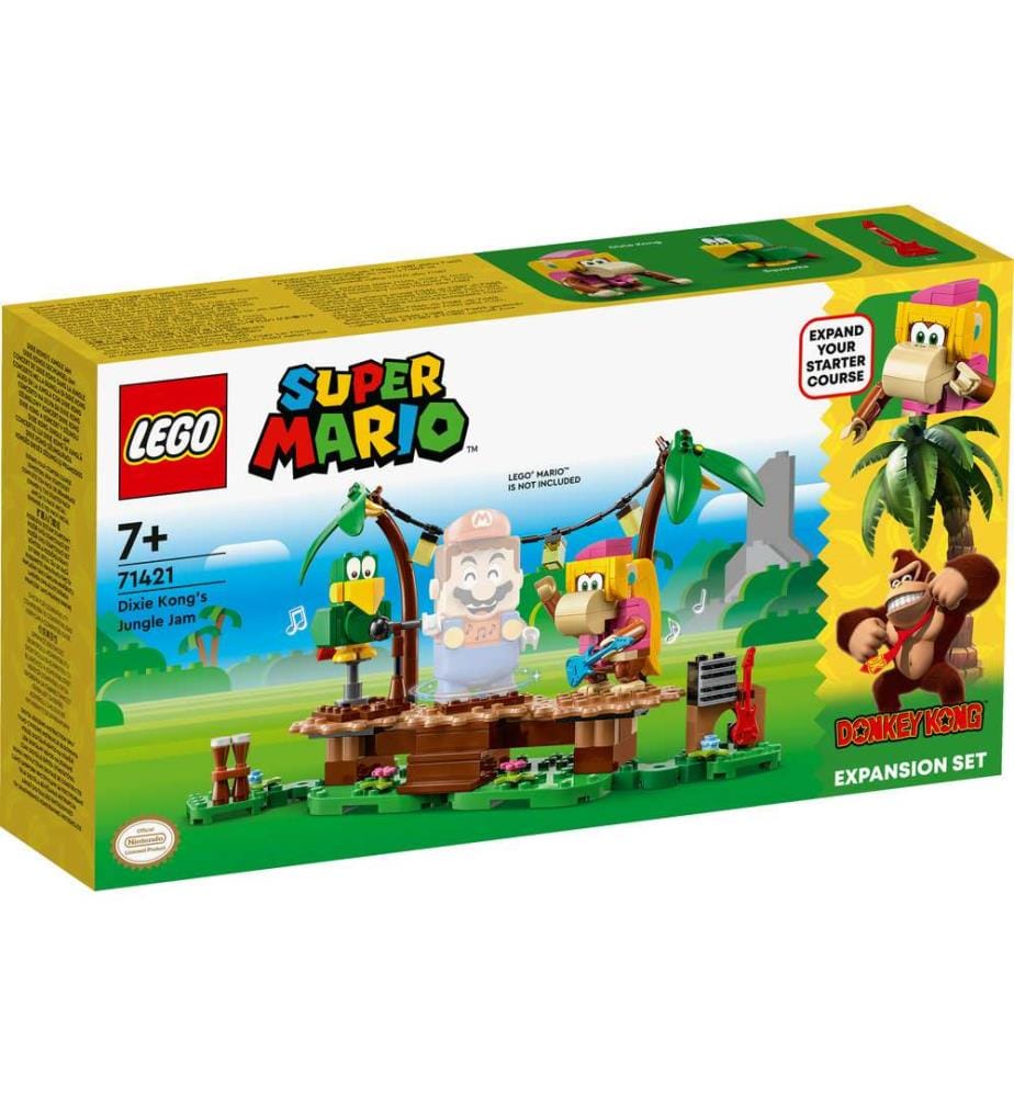 LEGO 71421 - Ensemble d'extension Concert de Dixie Kong dans la jungle
