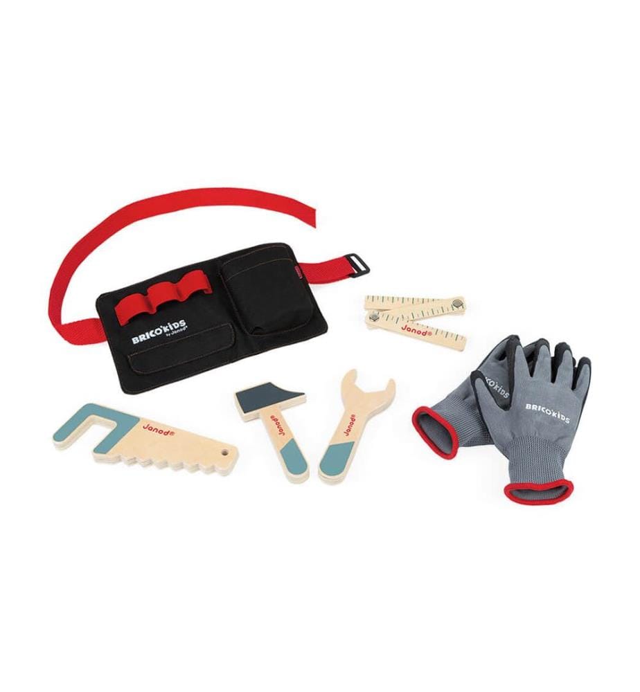 06475 - Ceinture De Bricolage Outils Avec Gants