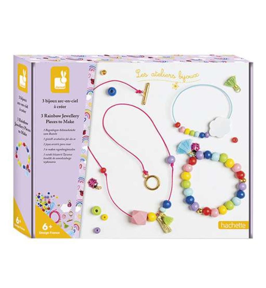 07936 - 6 Bijoux Arc-En-Ciel