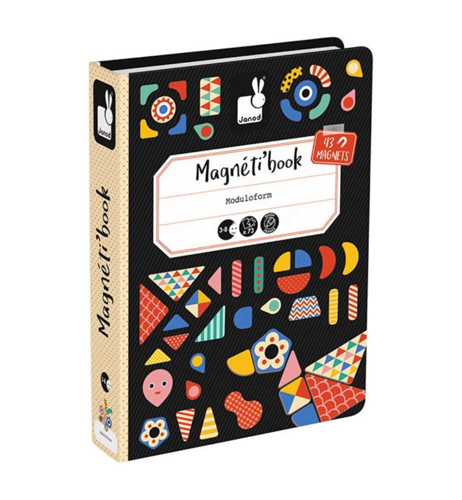 02720 - Livre Magnétique Moduloform Version Français-Anglais - 3-8 Ans