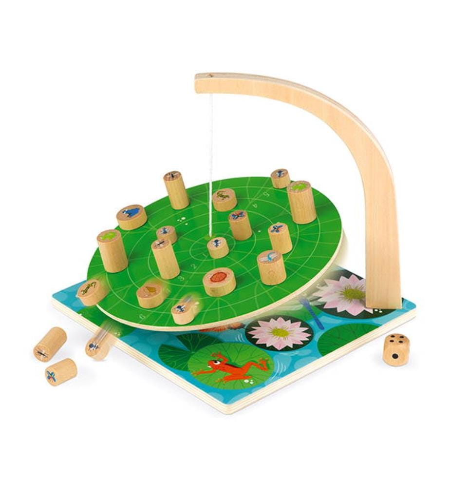 02690 - Waterlily Jeu d'Adresse Jeu de Balance 25x5.5x25cm - 6 Ans +