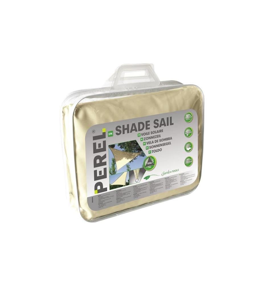 PEREL - Voile d’ombrage 500 cm, triangle