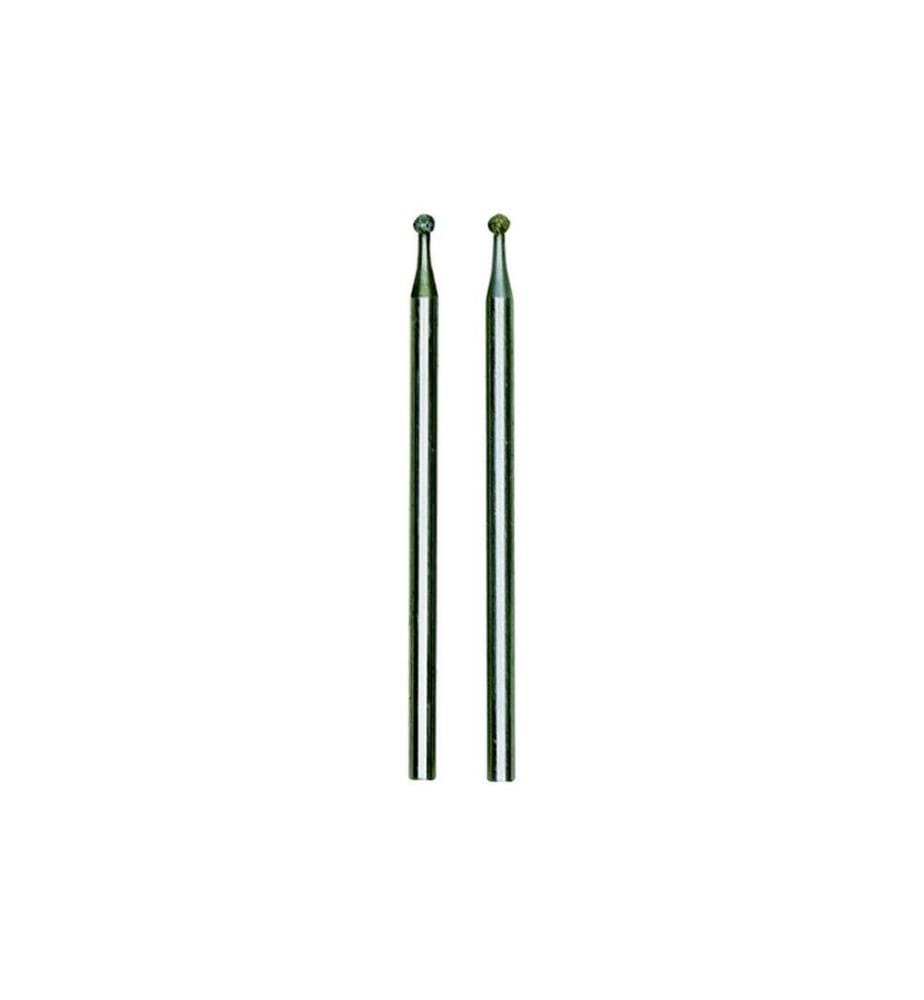 PROXXON - Meulette 1.8mm Meule diamant bille stylo bille, 2 pièces