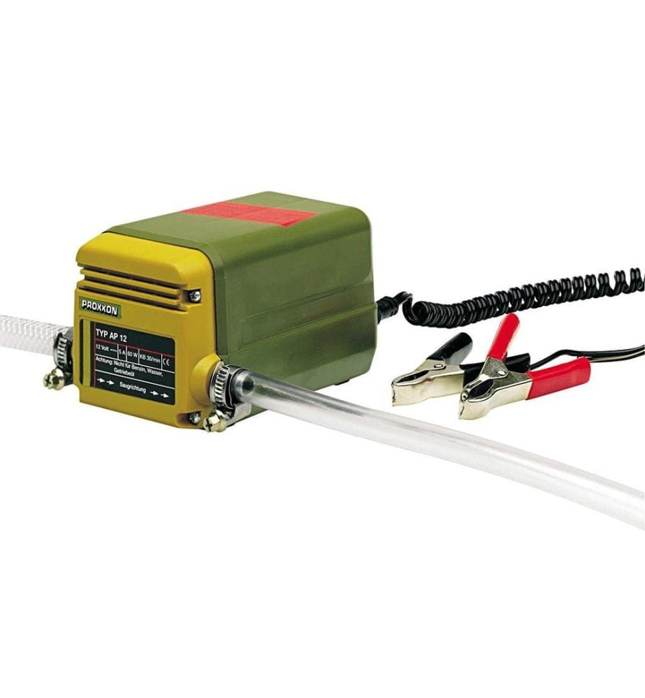 PROXXON - Pompe d’aspiration d’huile AP 12 Débit env. 250 l/h
