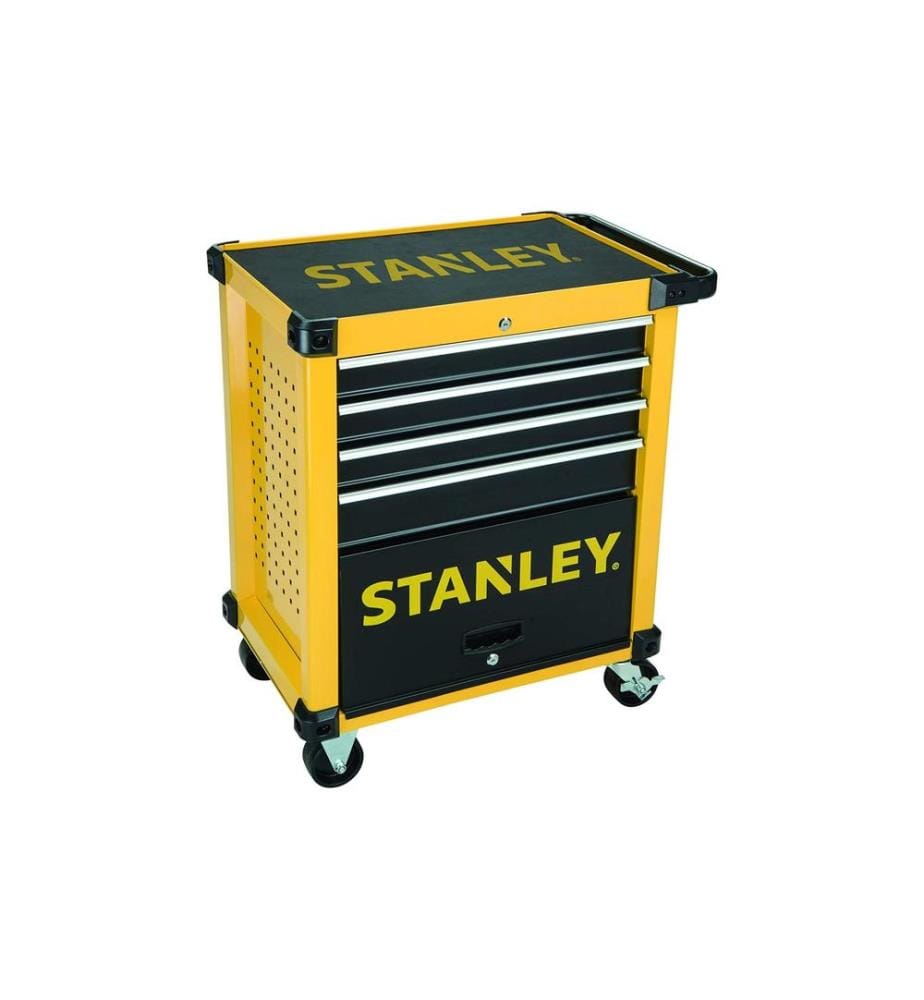 STANLEY - Servante d’atelier 4 tiroirs, équipés de 9 modules