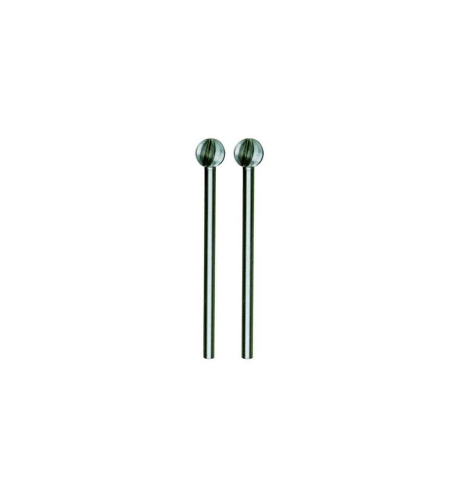PROXXON - Fraise Broche de fraisage bille, 2 pièces