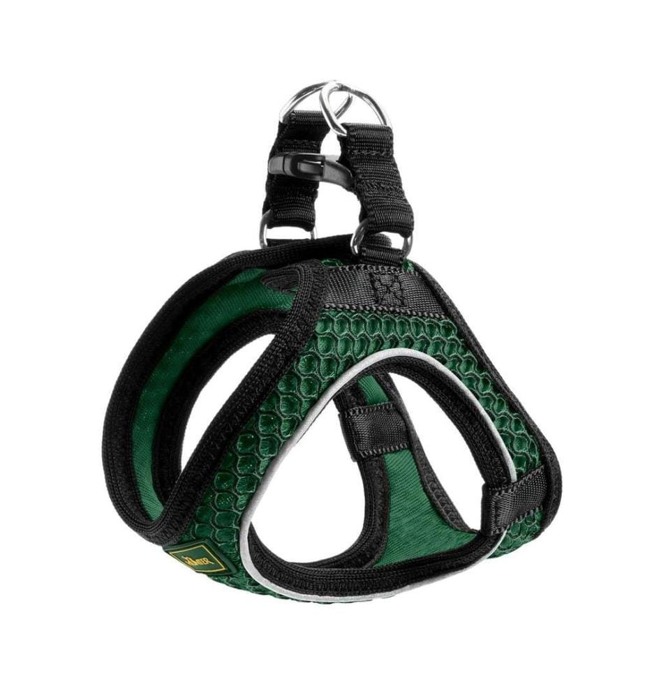 Harnais pour Chien Comfort Vert foncé XXS 26-30 cm