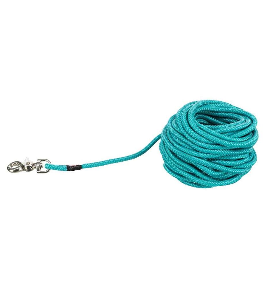 Laisse à pister Trigger Snap Océan, Ø6 mm / 15 m - Turquoise