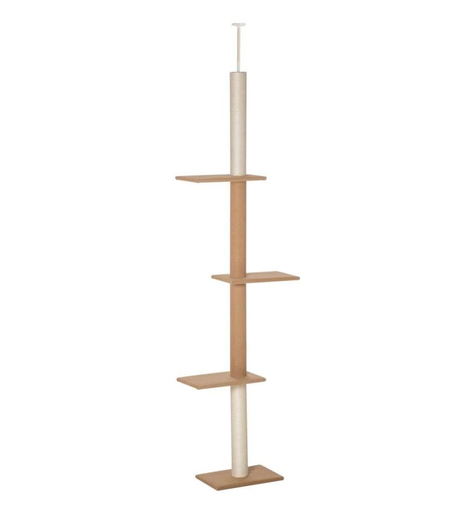 Arbre à chat Arbre à chat réglable en hauteur 43x27x228-260 cm