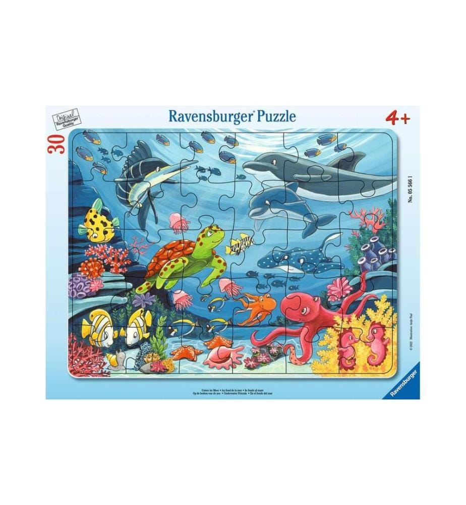 RAVENSBURGER - Puzzle pour jeunes enfants En bas dans la mer
