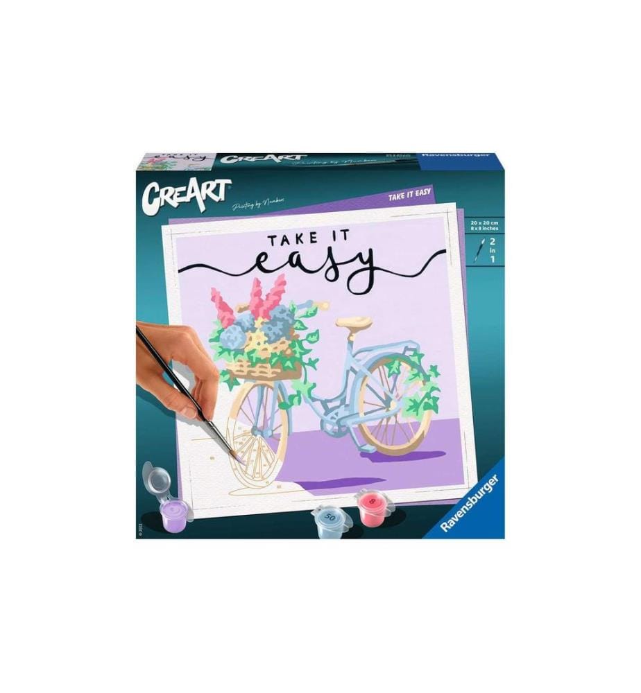 RAVENSBURGER - Peinture avec chiffres CreArt: Take it easy