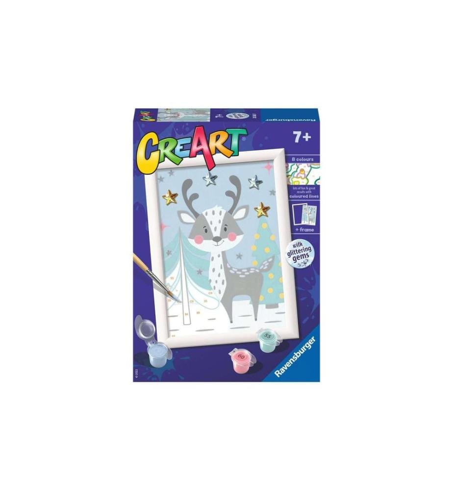RAVENSBURGER - Peinture avec chiffres CreArt: Cute Deer