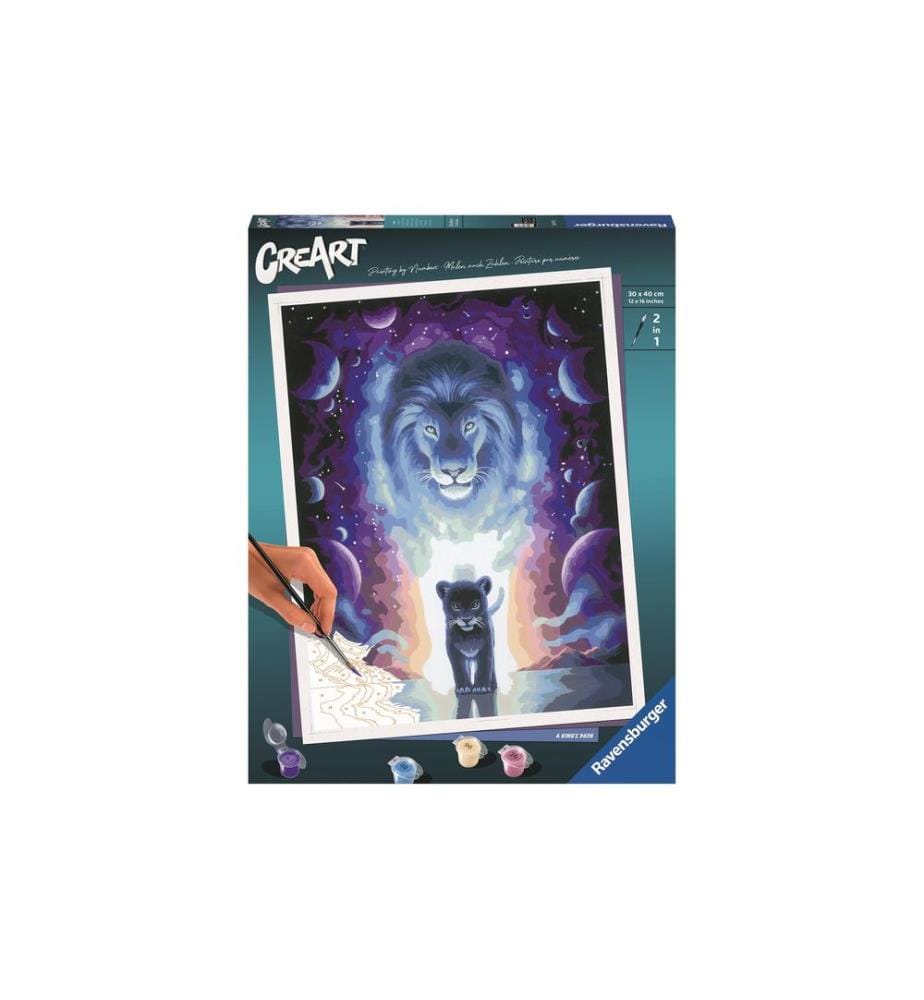 RAVENSBURGER - Kits de peinture CreArt: A King's Path