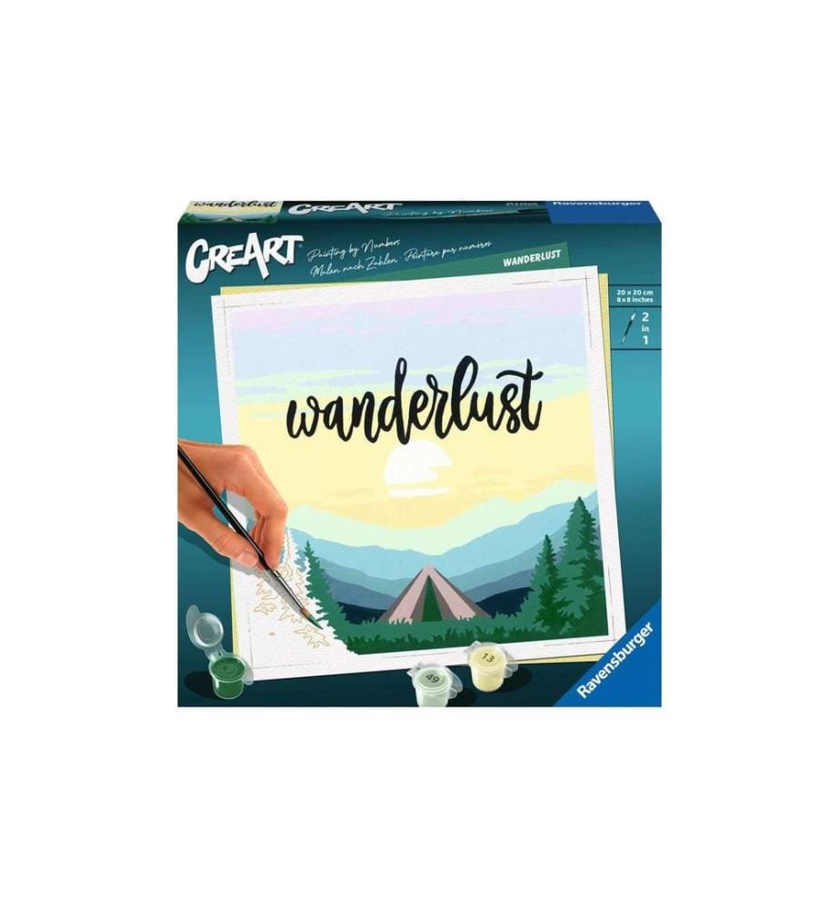 RAVENSBURGER - Peinture avec chiffres CCreArt: Wanderlust