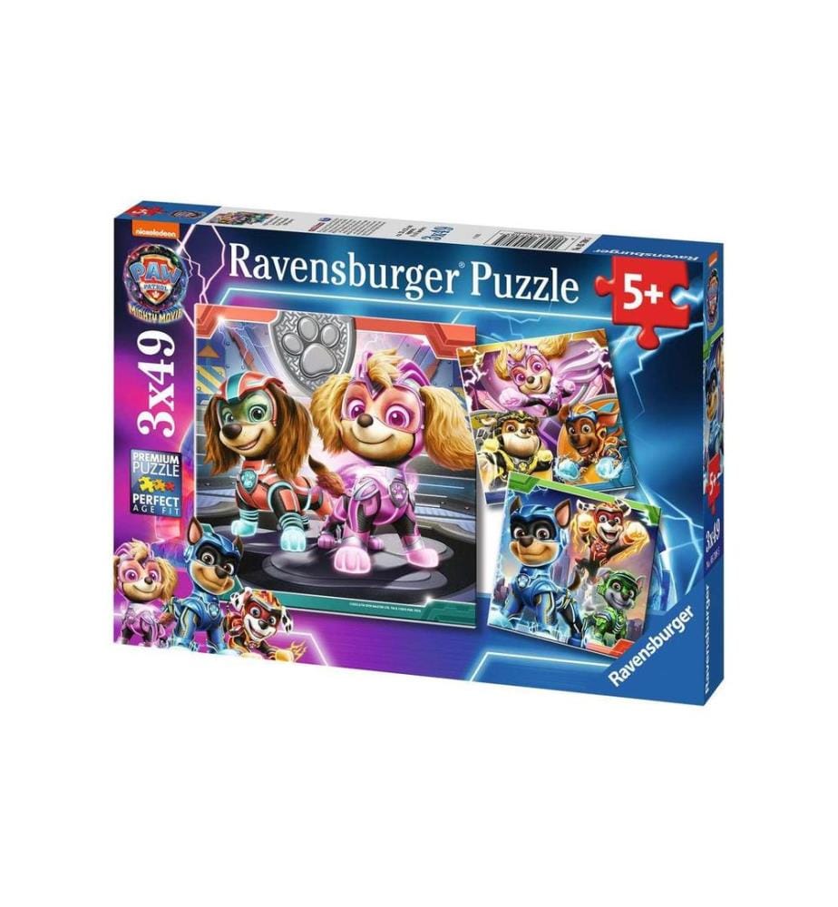 RAVENSBURGER - Puzzle pour jeunes enfants La pat patrouille The Mighty Movie
