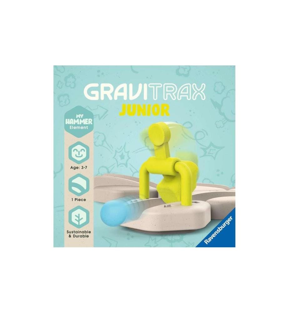 RAVENSBURGER - Circuit de billes GraviTrax Junior Element Hammer