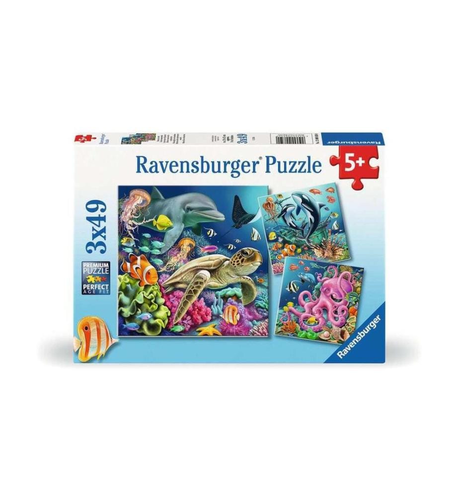 RAVENSBURGER - Puzzle Un monde sous-marin enchanteur
