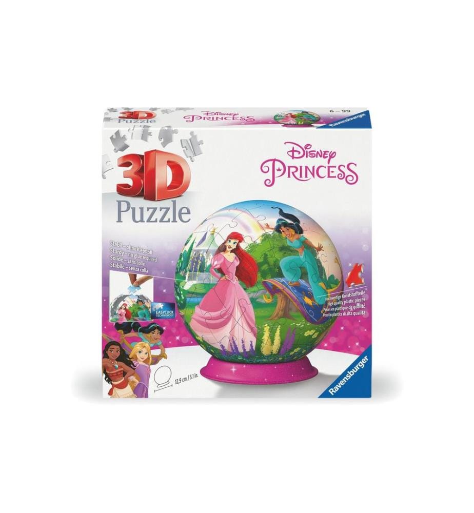 RAVENSBURGER - Puzzle en 3D Disney Princess