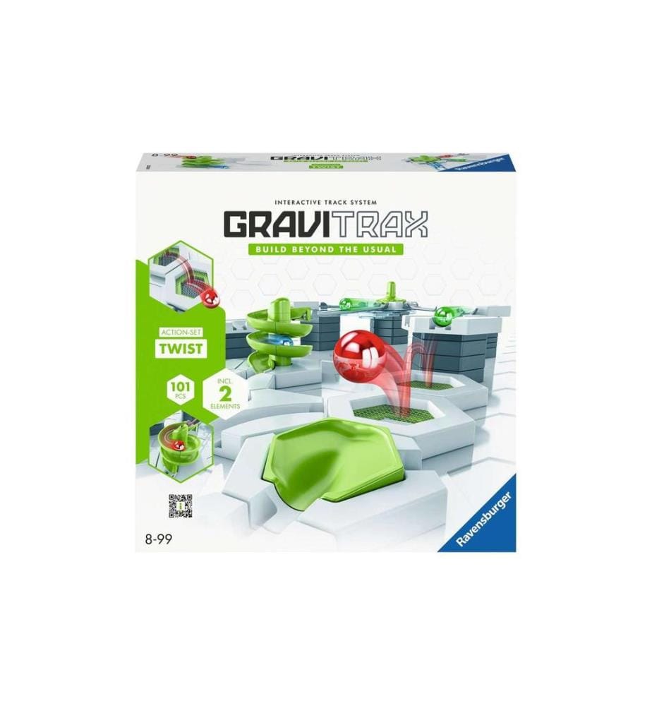RAVENSBURGER - Circuit de billes GraviTrax Action-Set Twist
