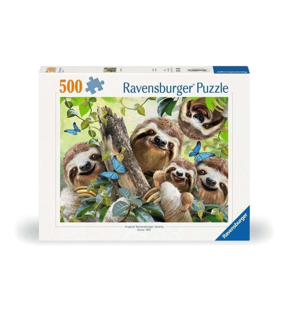 RAVENSBURGER - Puzzle Selfie de paresseux