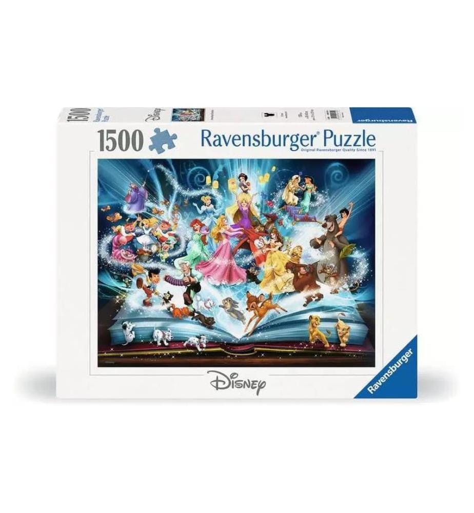 RAVENSBURGER - Puzzle Disney – Livre de contes magique