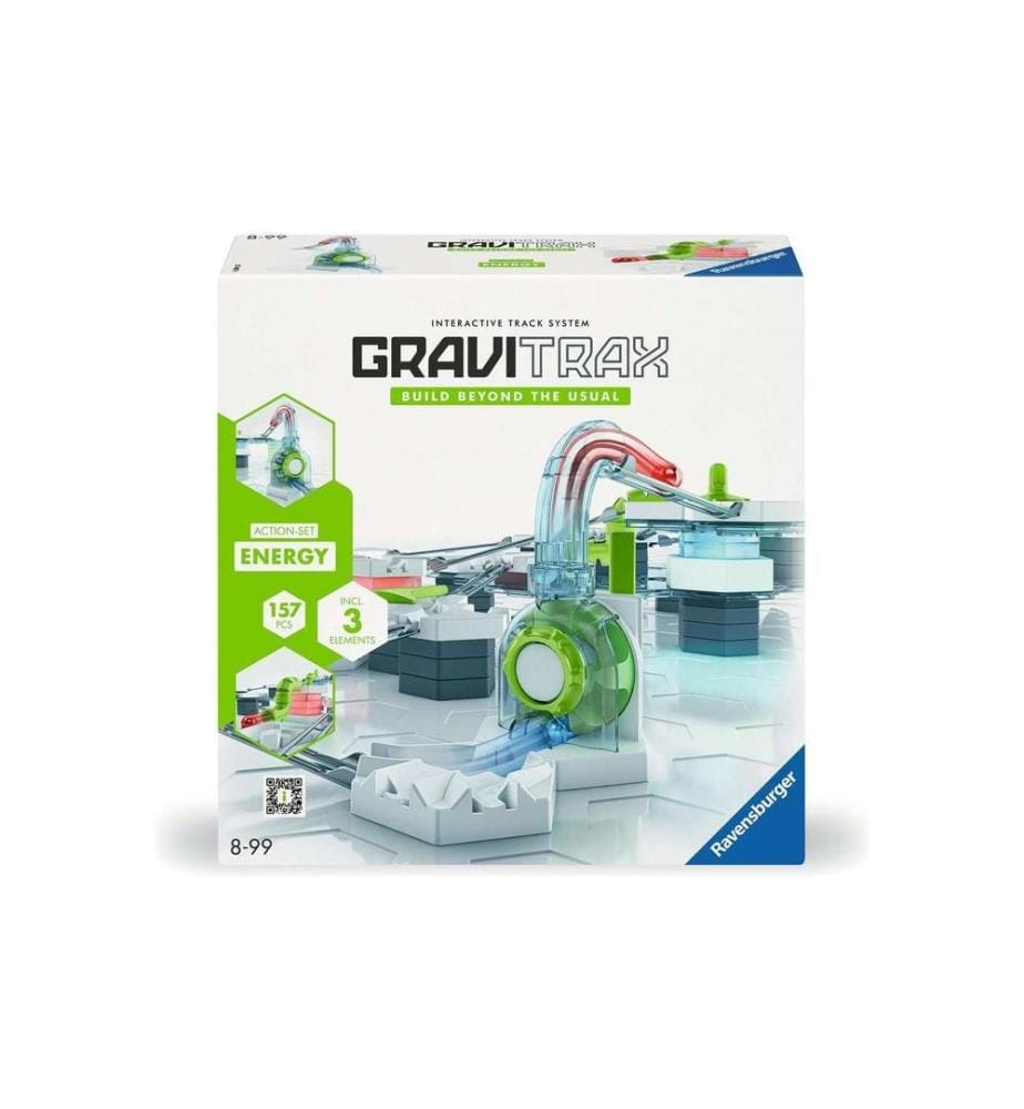 RAVENSBURGER - Accessoires pour circuits de billes GraviTrax Action-Set Energy Coffret monde