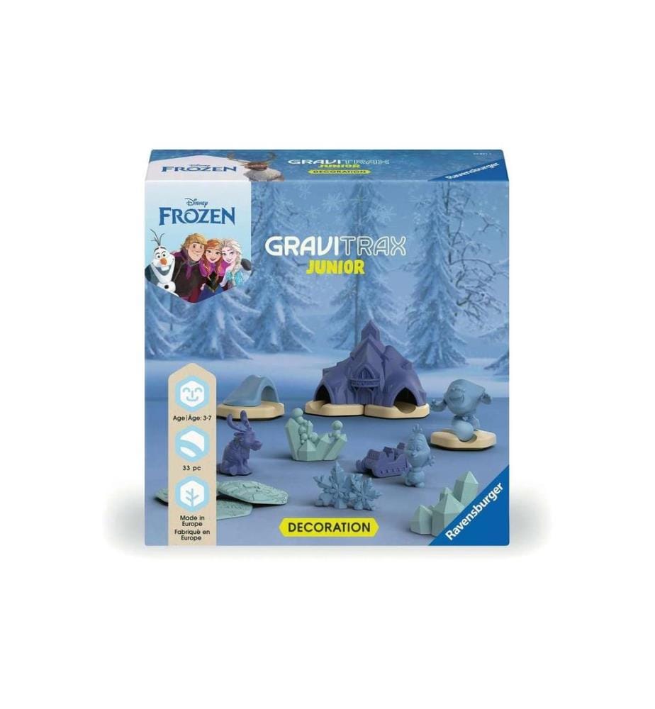 RAVENSBURGER - Circuit de billes GraviTrax Junior Extension Frozen