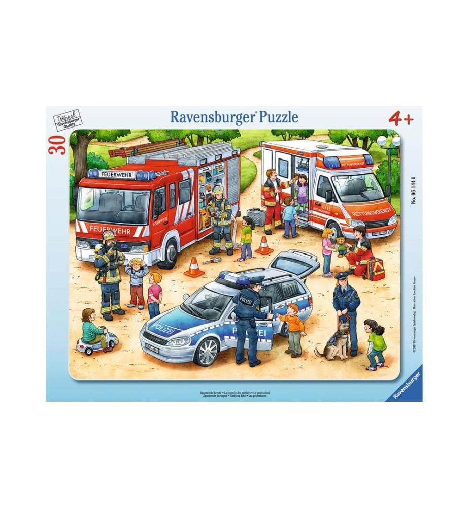 RAVENSBURGER - Puzzle Des métiers passionnants