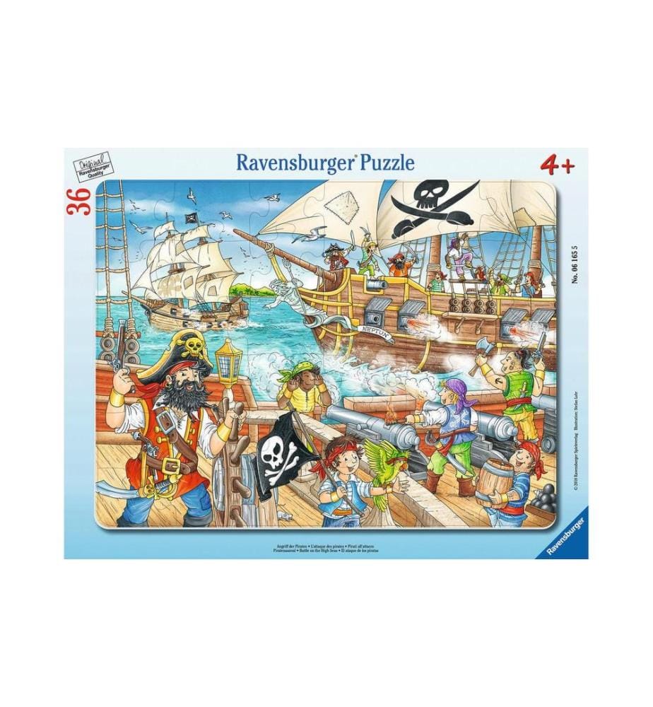 RAVENSBURGER - Puzzle Attaque des pirates