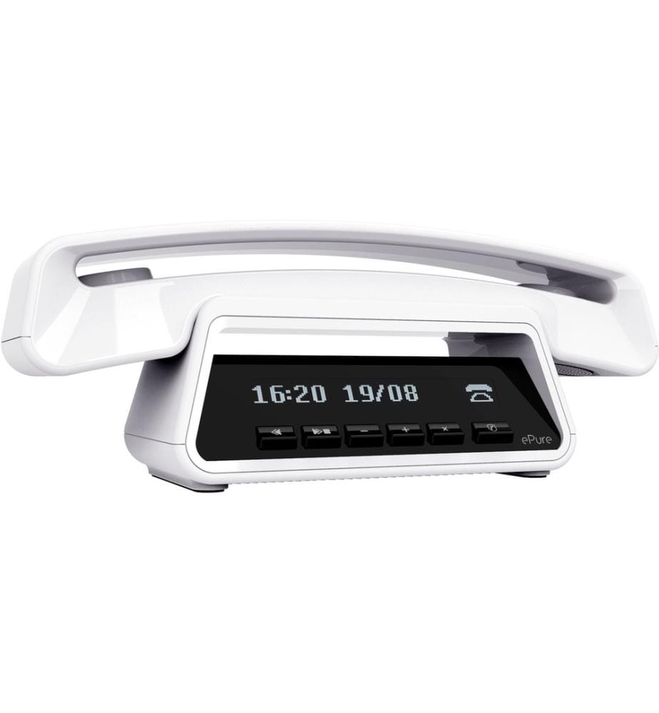Téléphone répondeur sans fil ALCATEL - Modèle : EPUREPREMIUMBLANC
