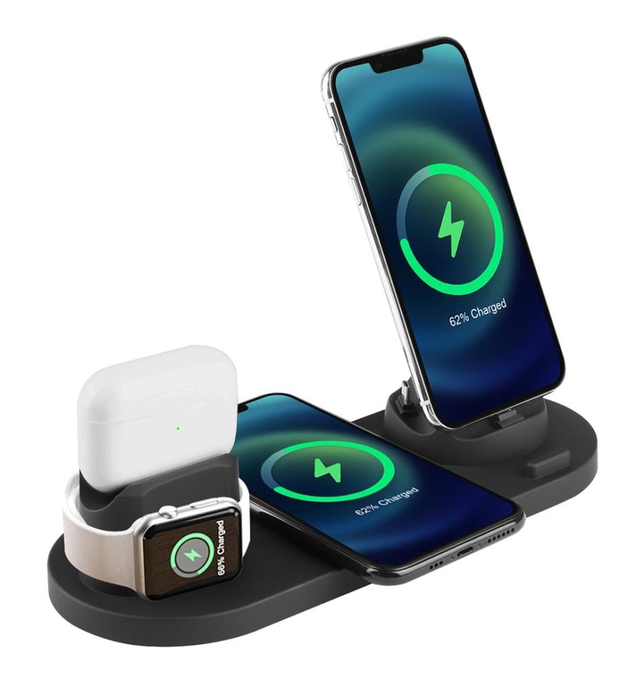 Station de Charge 4 en 1 - Noir