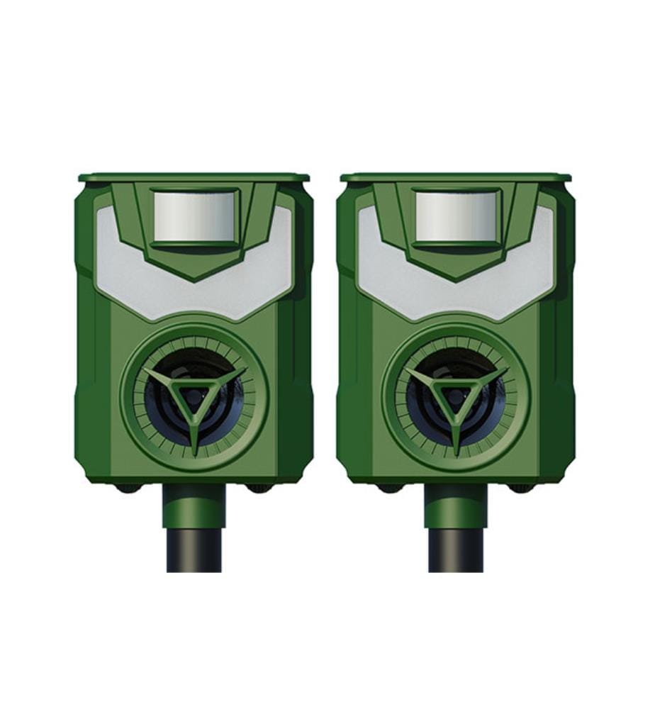 Lot de 2 Répulsifs à ultrasons solaire LED W2