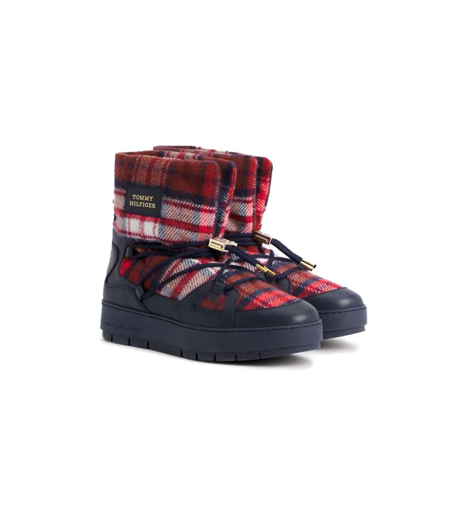 Bottes de Neige Tartan