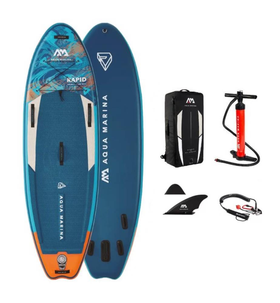 SUP River Rapid 9'6" - 289 cm - Bleu