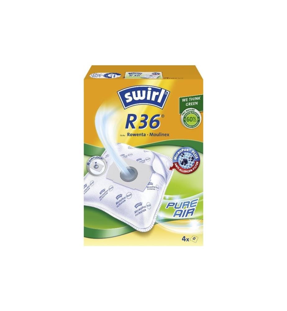 Sac filtrant pour aspirateur R 36 4 Pièce/s