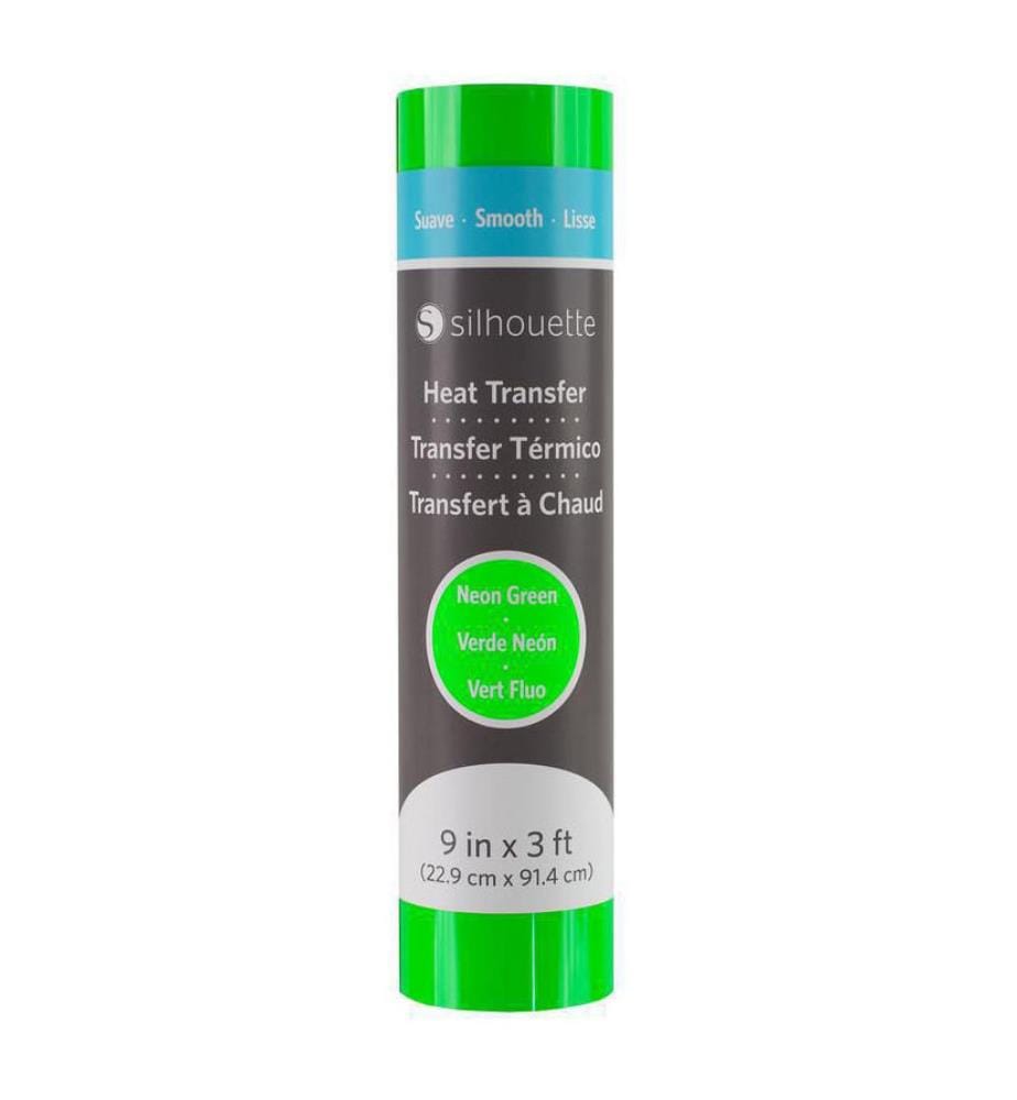 Transfert de chaleur lisse - 22,9 cm (9") - Neon Green