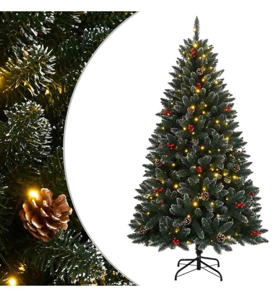 Sapin de Noël artificiel 150 LED 120 cm