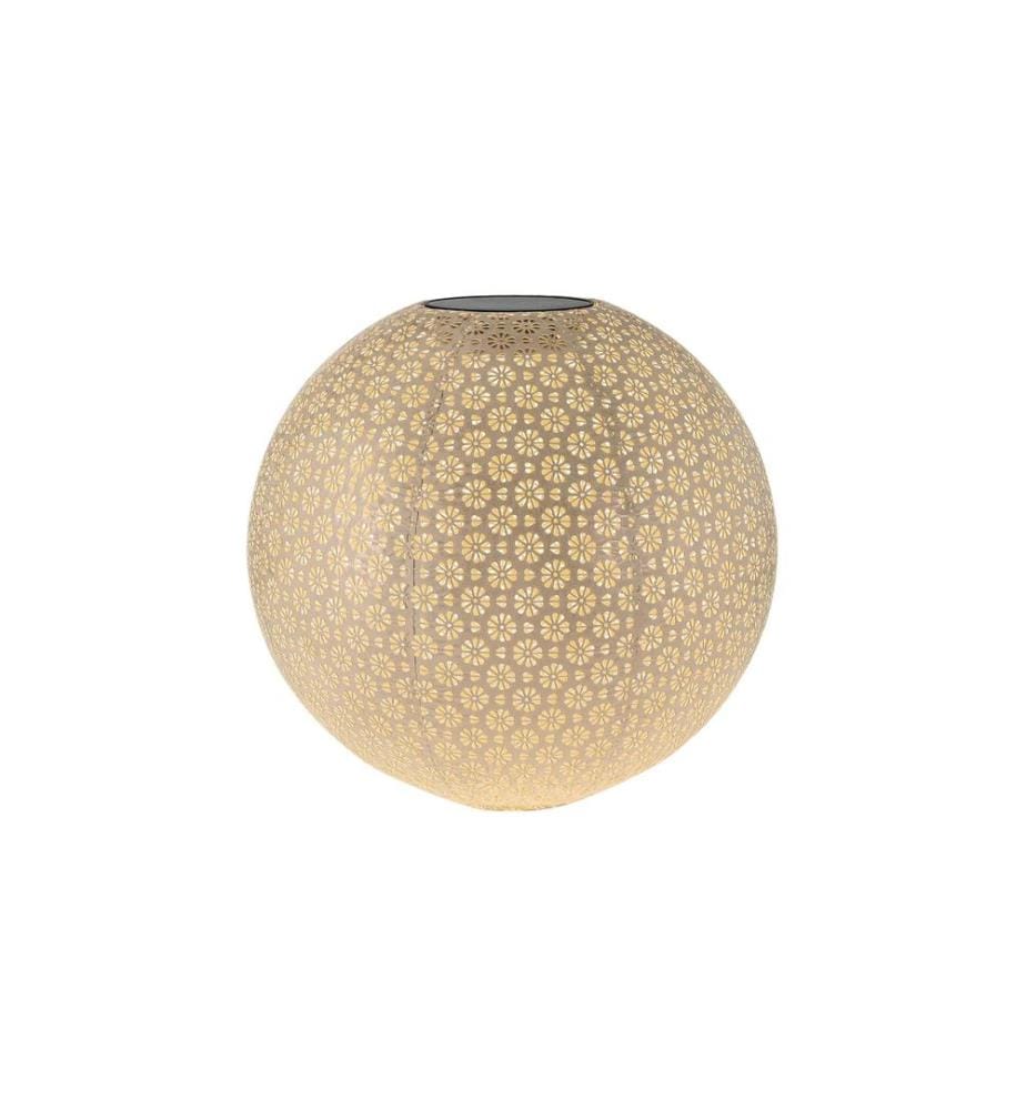 STT Lanterne Solar Antic Ball Platin, Ø 40 cm, Platine