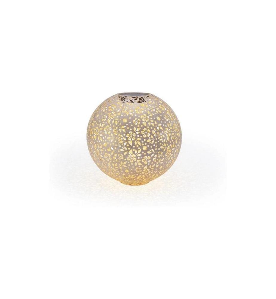 STT Photophore Solar Antic Ball Carrera Ø 40 cm, Rose pâle