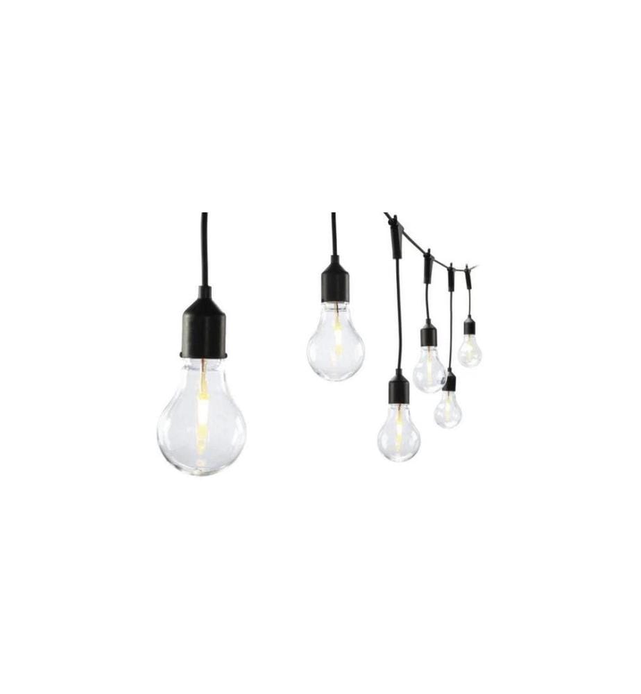 STT Guirlande lumineuse Triomphe solaire 10, 270 cm, Noir