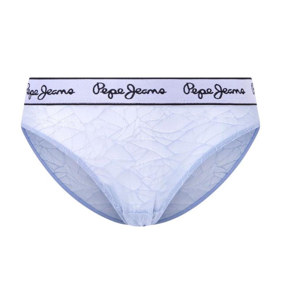 Culotte Mesh Bikini - Bleu Clair