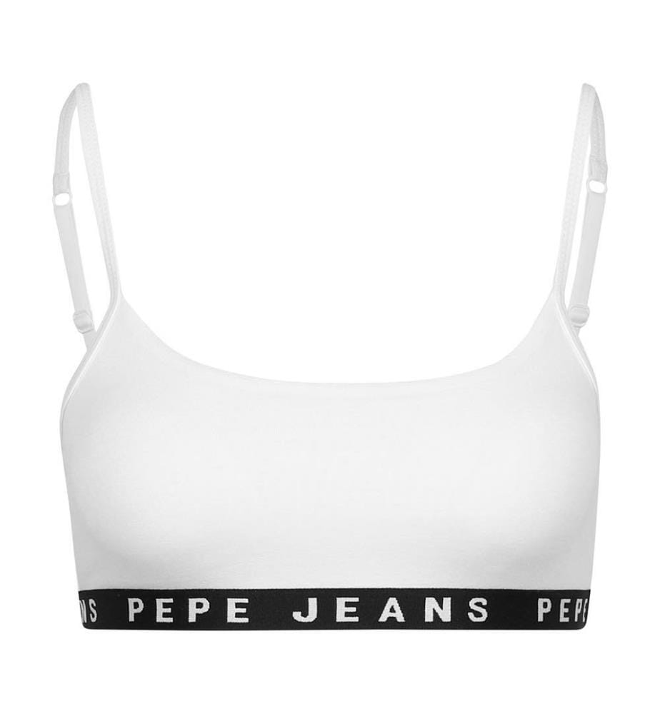 Brassiere Logo Str Brlt - Blanc